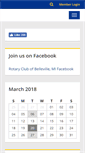 Mobile Screenshot of bellevillerotary.org